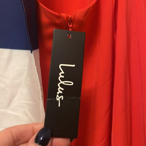 NWT lulu’s coral dress - Picture 14 of 17